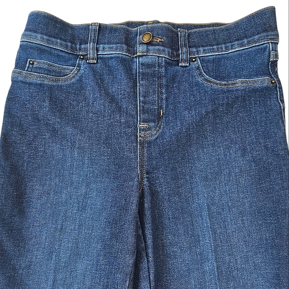 SPANX Women's High Waist Pull-On Stretch Bootcut Jeans - Picture 8 of 10